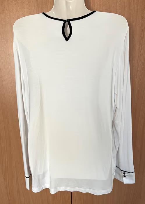 Gerry Weber blouse maat 40[dm], Ophalen of Verzenden, Zo goed als nieuw, Maat 38/40 (M), Wit