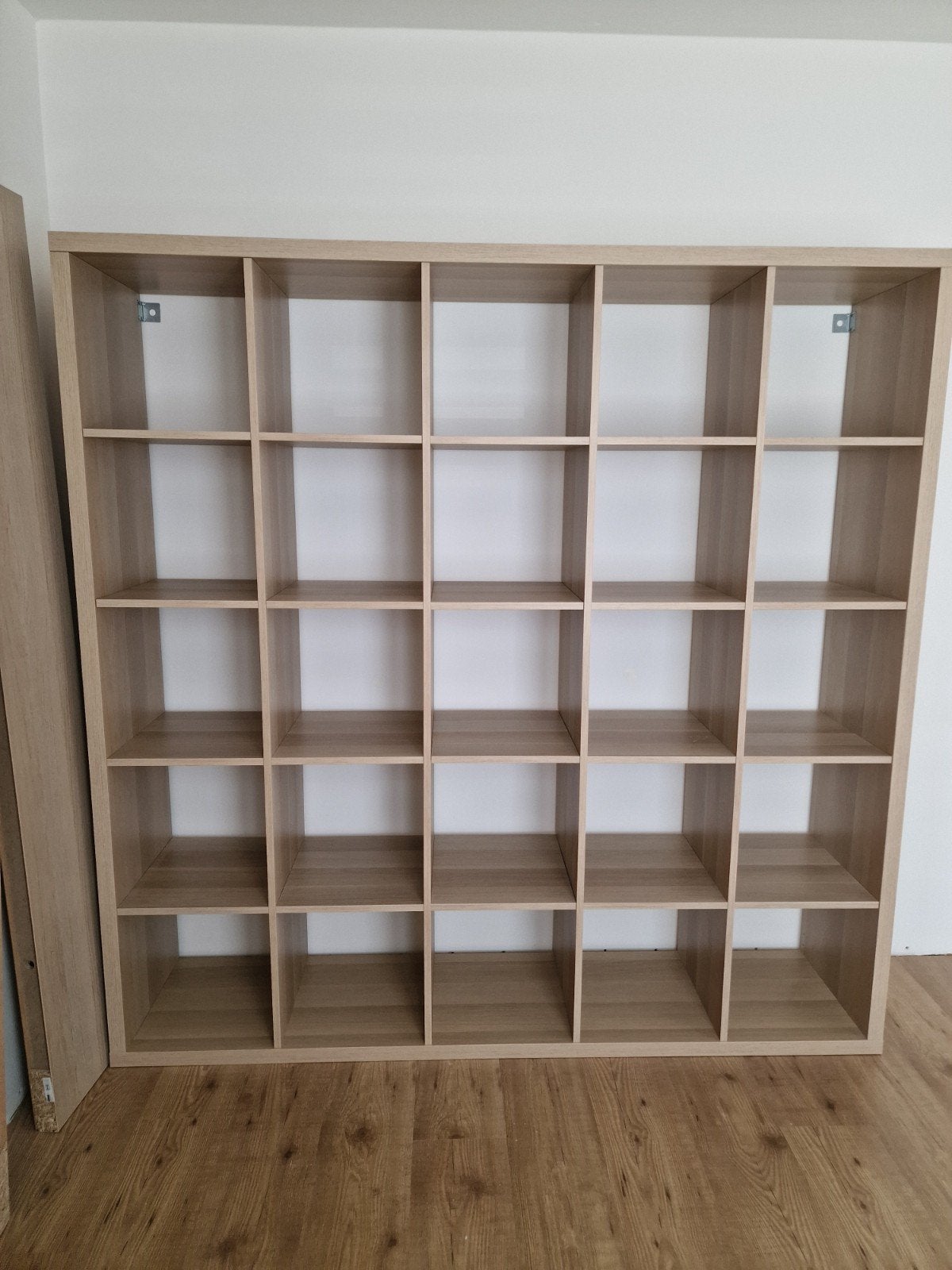 Ikea kallax kast 5x5, Huis en Inrichting, Kasten | Boekenkasten, Ophalen, Met plank(en), Gebruikt, 150 tot 200 cm