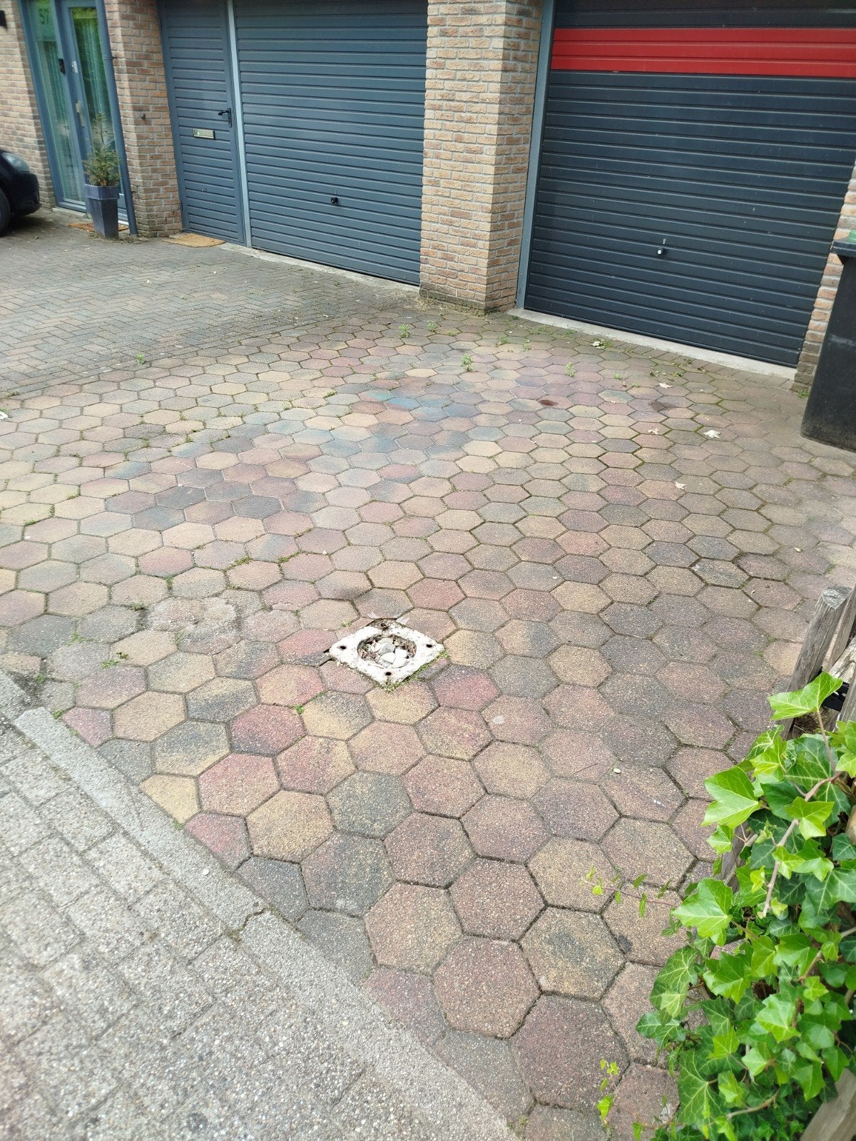 Tegels 6 hoekig (oprit), Tuin en Terras, Tegels en Klinkers, Ophalen, Beton, Terrastegels