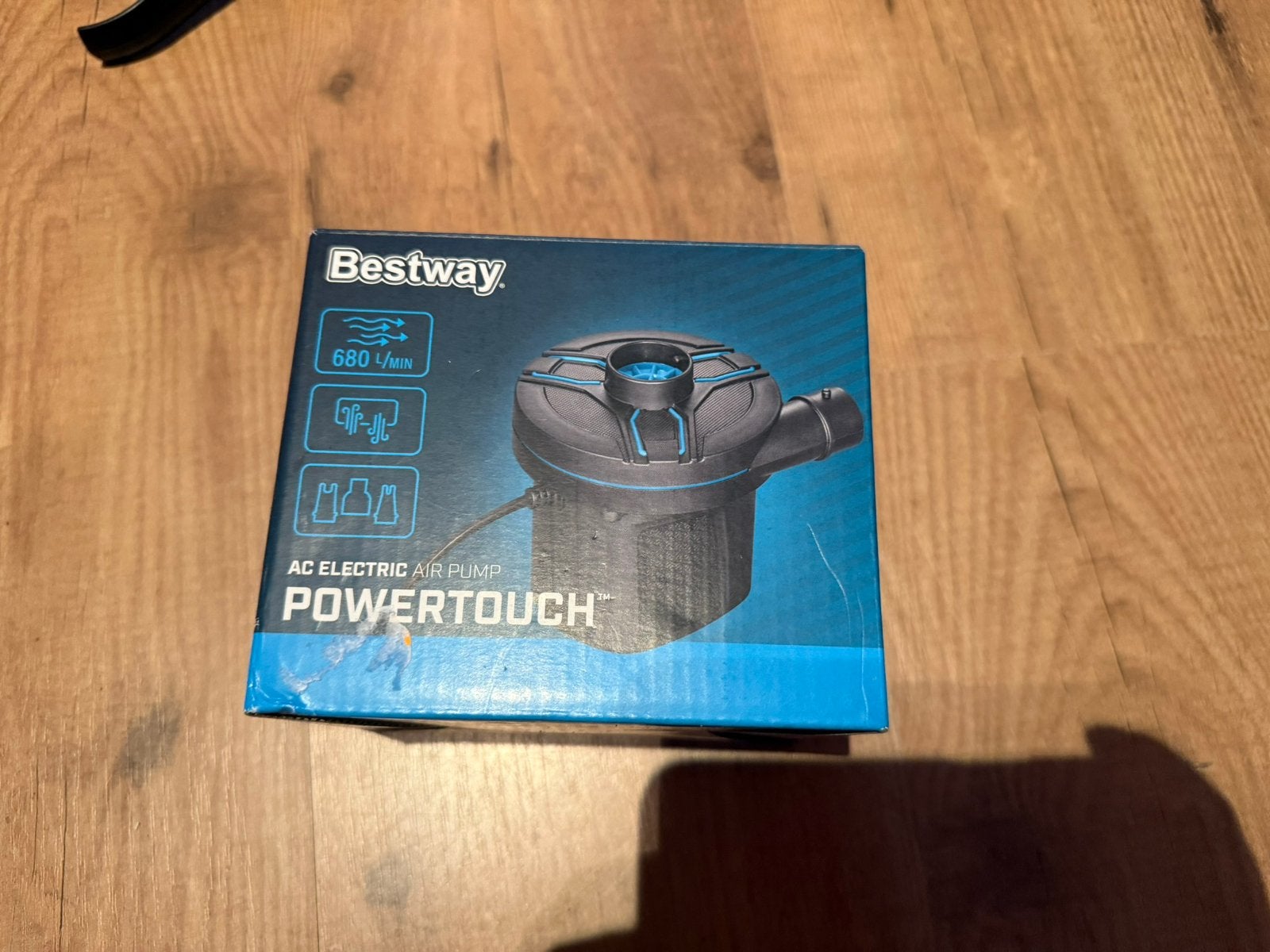 Electrische pomp luchtpomp, Ophalen of Verzenden, Zo goed als nieuw