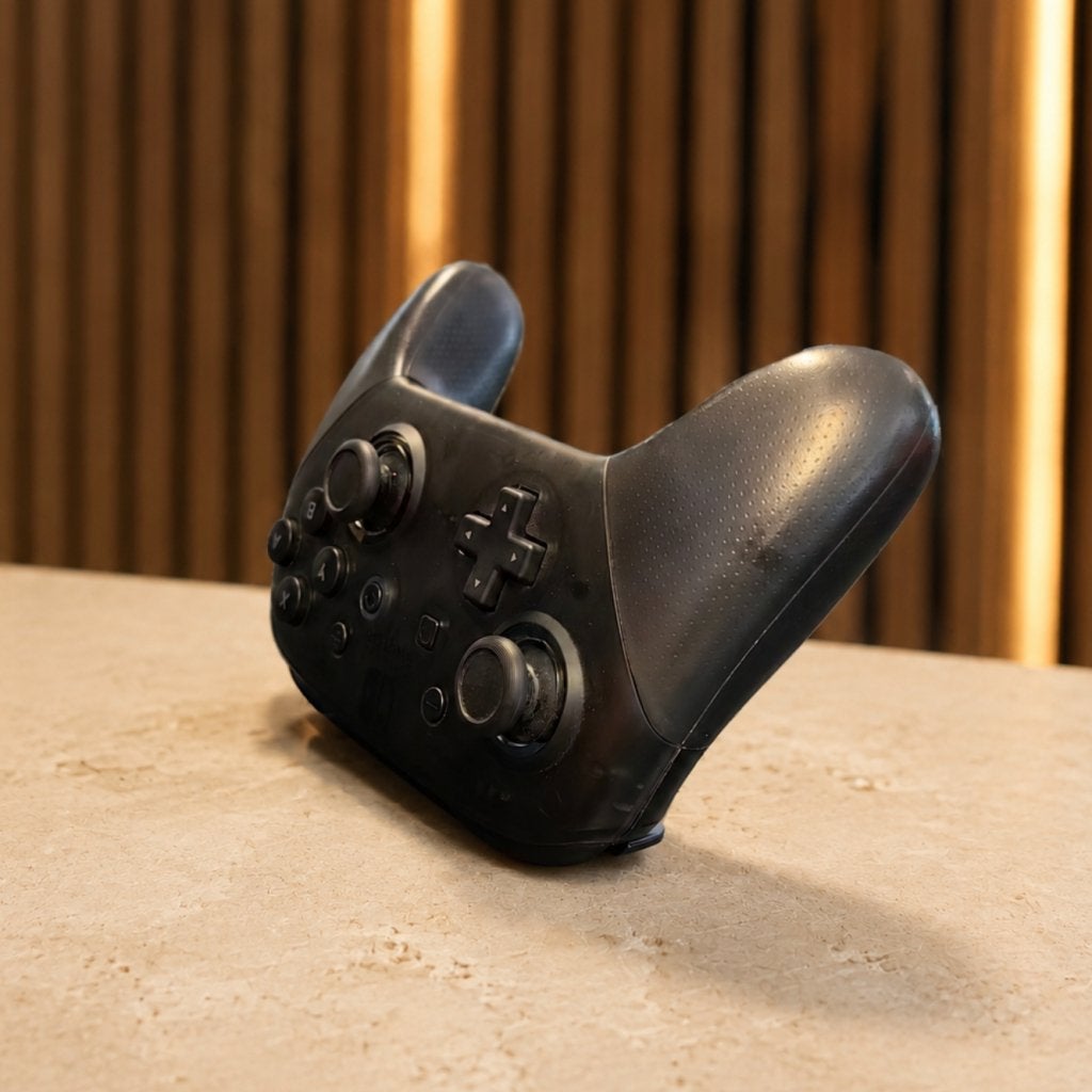 Nintendo Switch Pro Controller Wireless, Nintendo, Zo goed als nieuw, Support@nintendo.com, 11-1 Hokotate-cho, Kamitoba, Minami-ku
Kyoto 601-8501
Japan