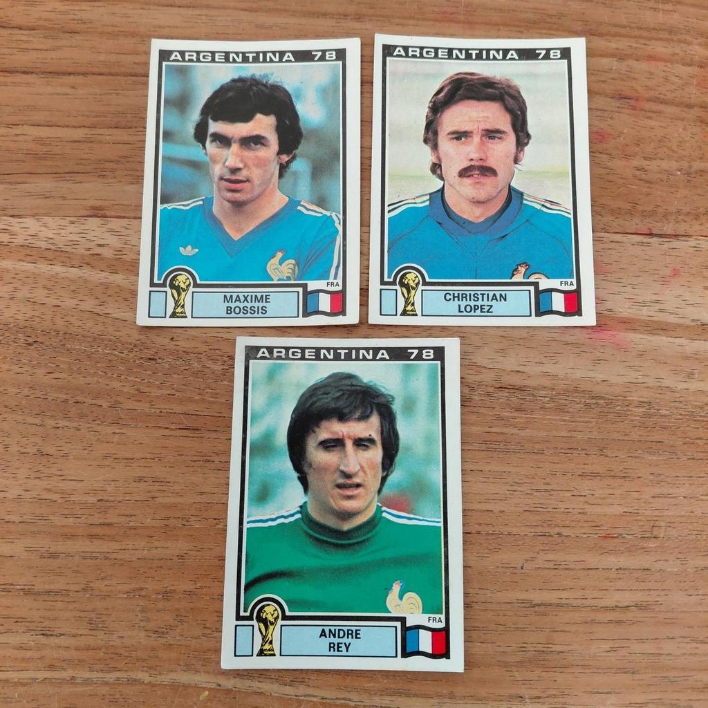 Panini wk 1978 Frankrijk voetbal plaatjes, Ophalen of Verzenden, Zo goed als nieuw, Sticker