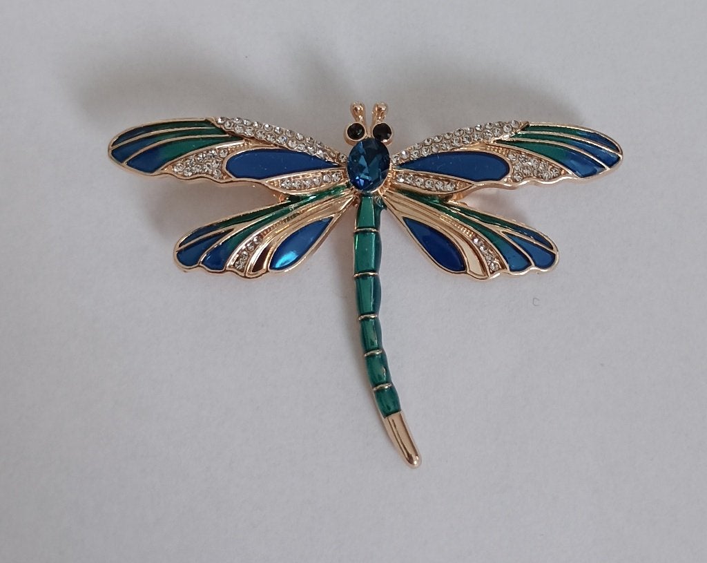 Libelle broche, Overige materialen, Overige kleuren, Nieuw, Ophalen of Verzenden
