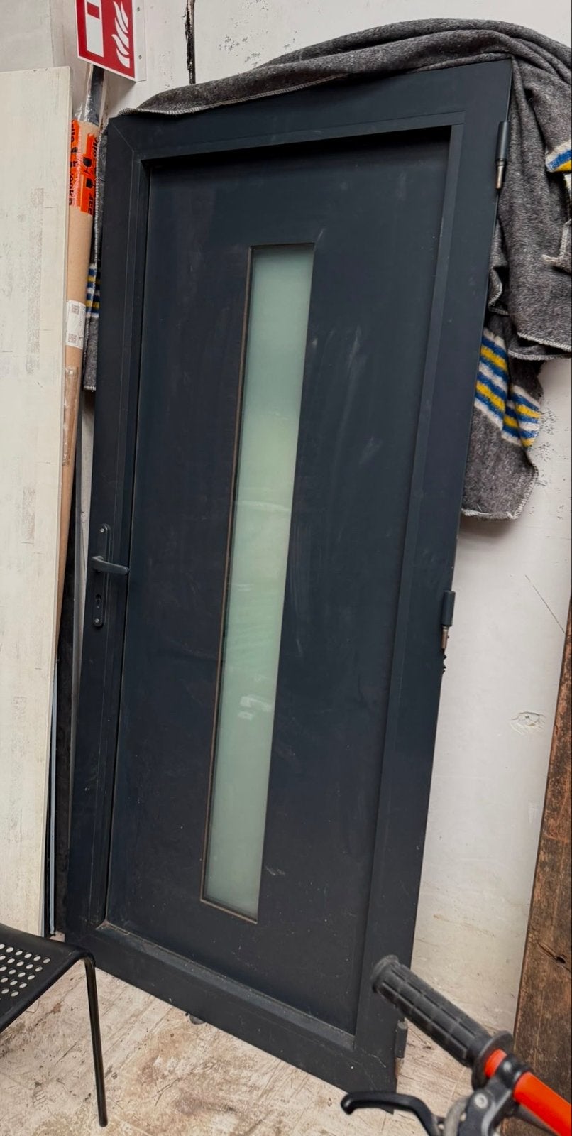 Aluminium Buitendeur 92,5x207,5 cm - Nooit gebruikt!, Doe-het-zelf en Verbouw, Ophalen, 80 tot 100 cm, Metaal, 200 tot 215 cm