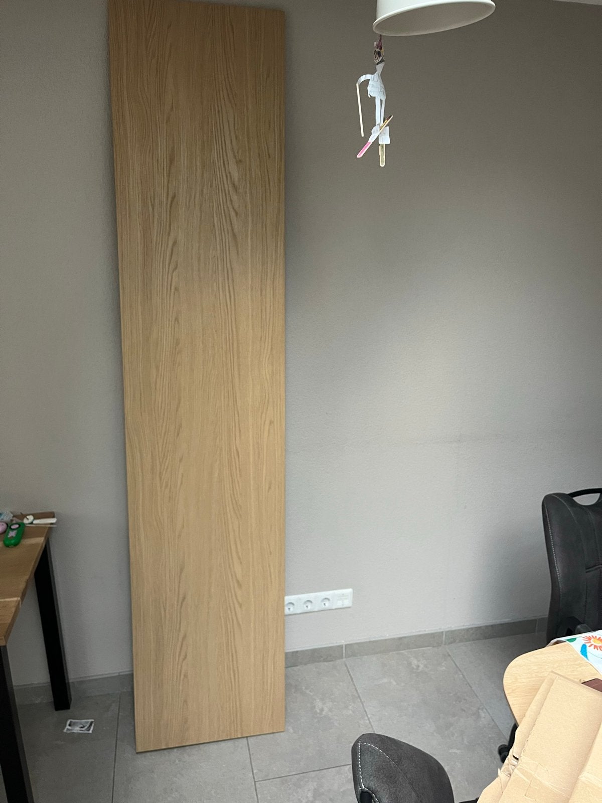 Ikea kast deur, Ophalen