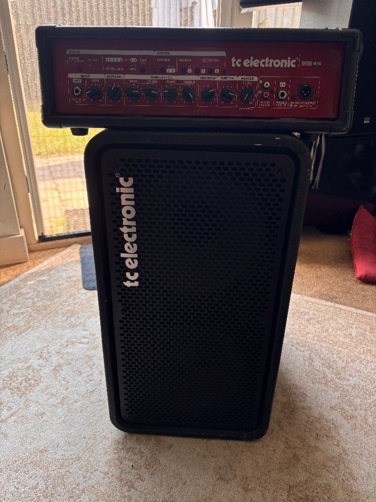 TC Electronic BH500 Basshead + BC210 Cabinet, Muziek en Instrumenten, Versterkers | Bas en Gitaar, Ophalen, Gebruikt, Basgitaar