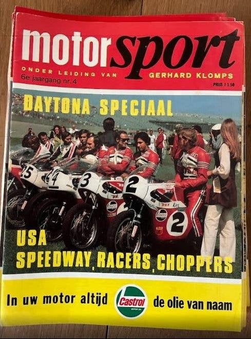 Tijdschrift Motor Sport, periode 1970/1972, Boeken, Motoren, Ophalen, Gelezen, Algemeen