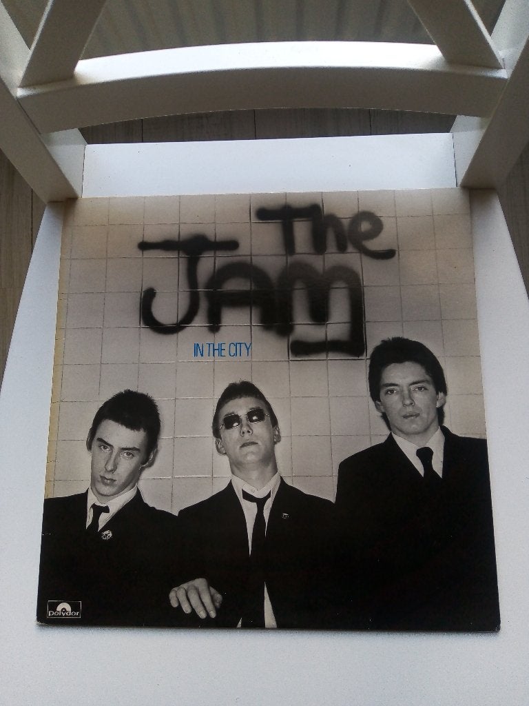 original lp- the jam -in the city *1977*, LP, Overige genres, Ophalen of Verzenden, Zo goed als nieuw