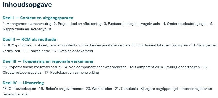 E-book Kernfusie & Techniek – Project Sjterrevuur, Boeken, School, Studie en Wetenschap, Onbekend