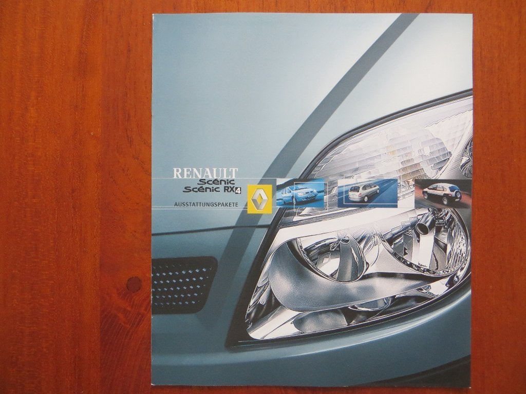 Renault Scénic  Scénic RX4 Ausstattungspakete (maart 2002), Ophalen of Verzenden, Nieuw, Renault