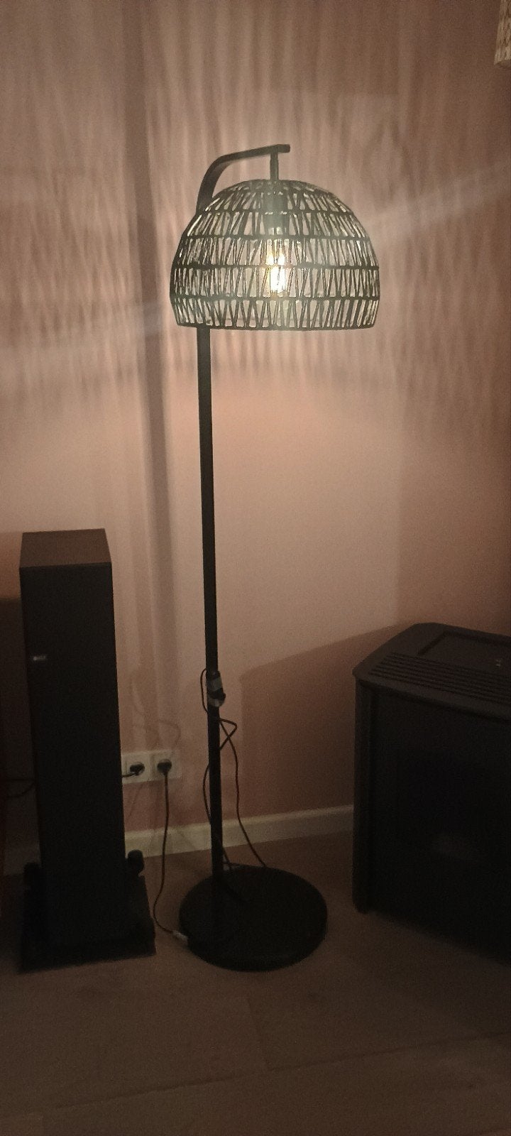 staande vloerlamp zwart, Ophalen of Verzenden, 150 tot 200 cm