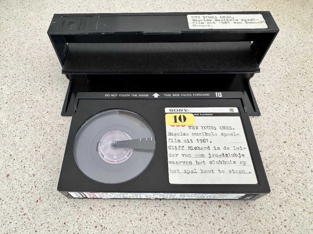 The Young Ones (1961) - Betamax film met Cliff Richard, Alle leeftijden, Betamax, Ophalen of Verzenden, Nederlands ondertiteld