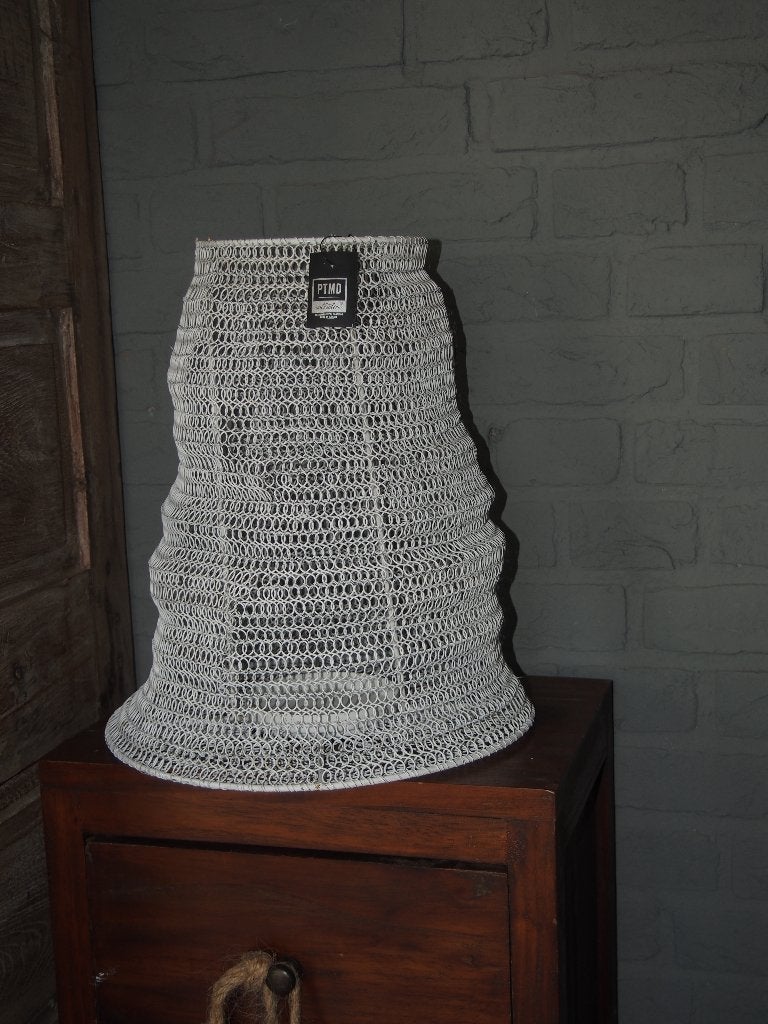 Wit metalen windlicht van PTMD, Windlicht, Gebruikt, Wit, Ophalen of Verzenden