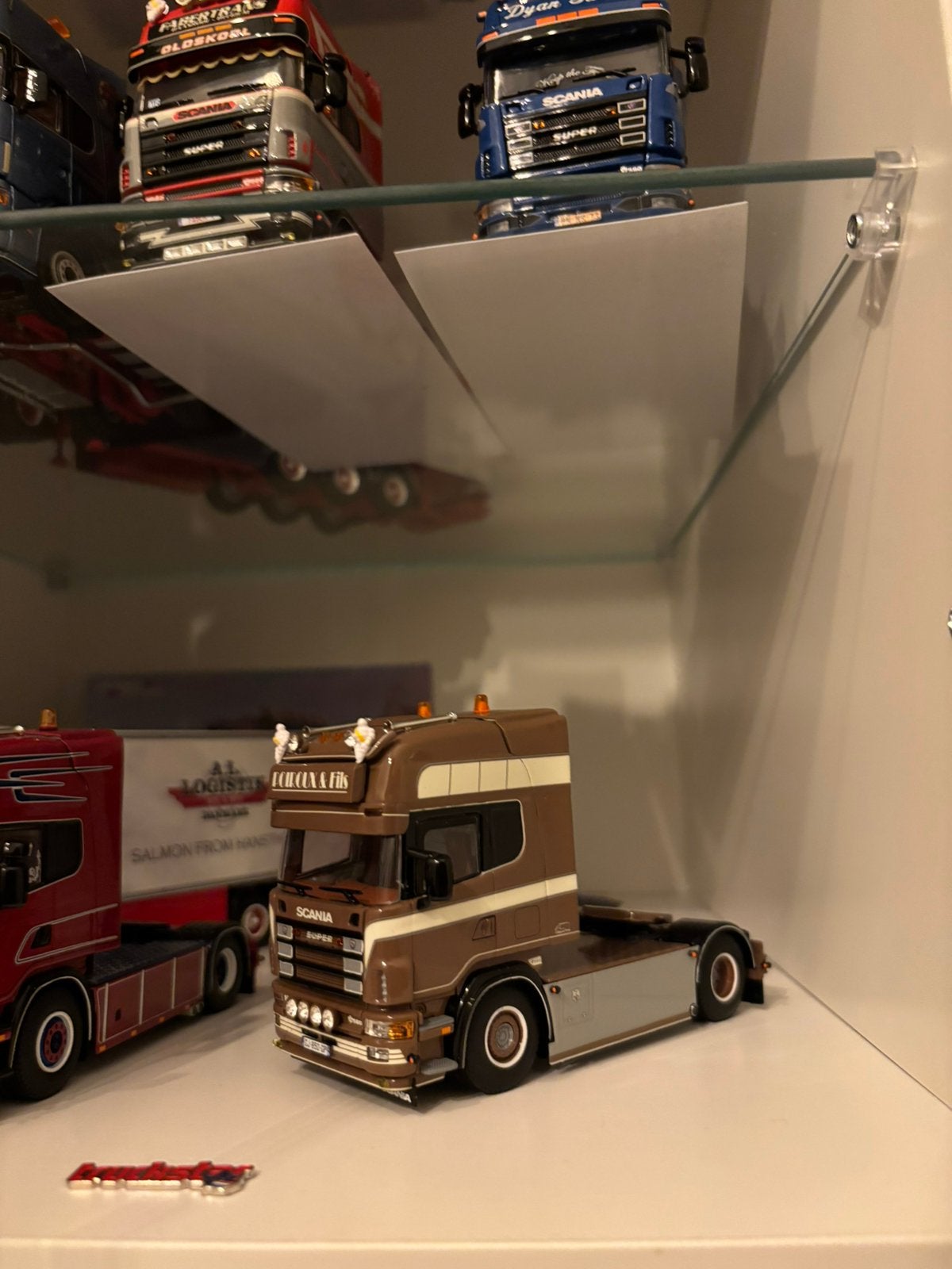 WSI R4 Scania Poiroux et Fils, Ophalen of Verzenden, Zo goed als nieuw, Bus of Vrachtwagen, Wsi
