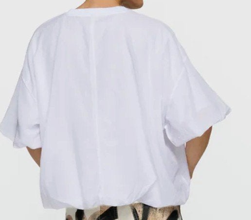 NIEUWE collectie 10DAYS Balloon Blouse Wit  maat XS, Kleding | Dames, Blouses en Tunieken, 10DAYS, Wit, Ophalen of Verzenden, Zo goed als nieuw