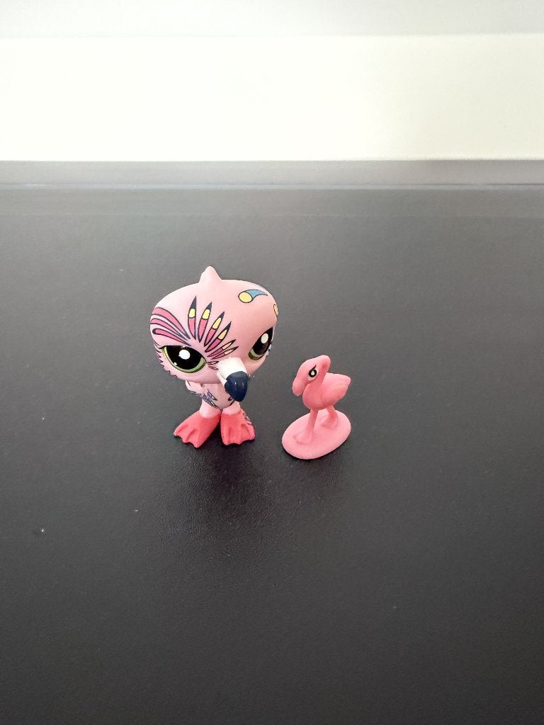 Littlest pet shop Postcard Pets Flamingo (1438), Verzamelen, Ophalen of Verzenden, Zo goed als nieuw