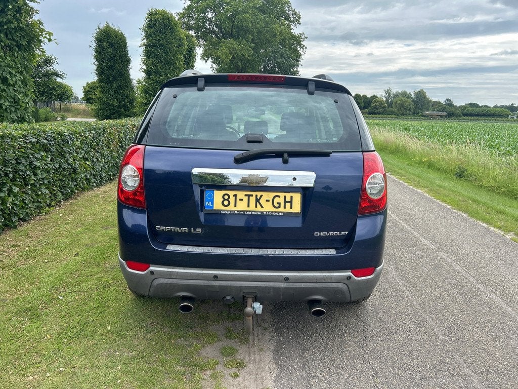 Chevrolet Captiva 2.4 Intro Edition 2WD ecc trekhaak nap, Auto's, Voorwielaandrijving, 136 pk, Gebruikt, 4 cilinders