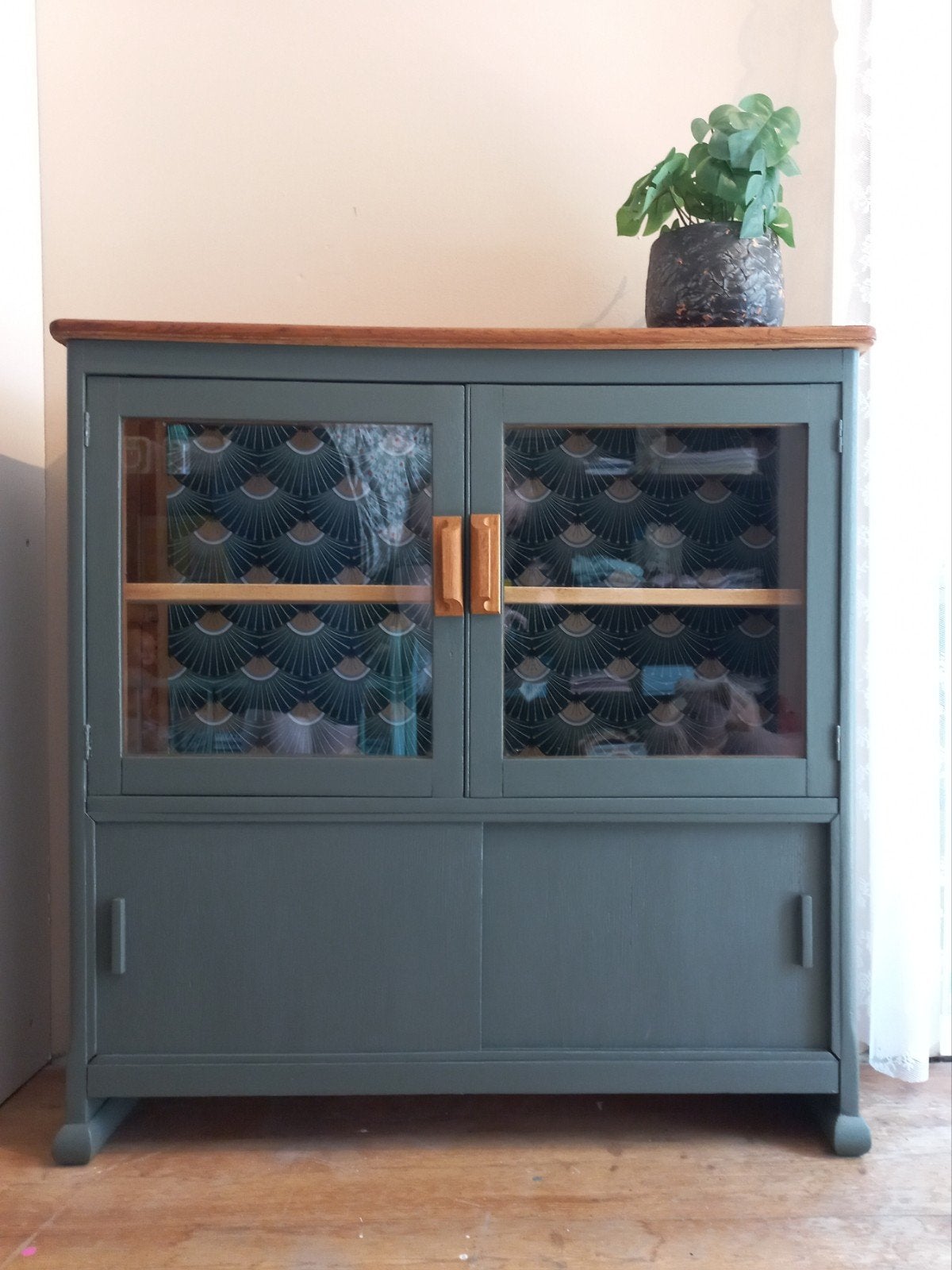 Pronkkastje/boekenkastje/buffetkastje, Ophalen, 25 tot 50 cm, 50 tot 100 cm, Minder dan 100 cm