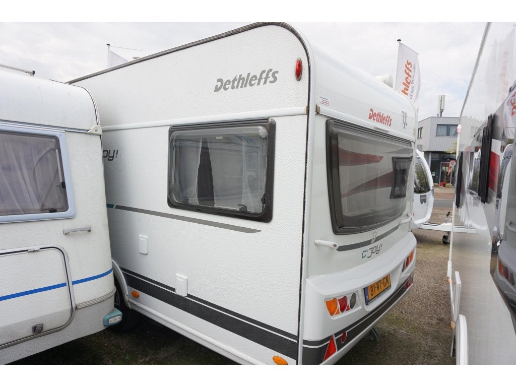 Dethleffs C'Joy 410 QL Incl. Mover, Cass.luifel!, Standaardzit, Bedrijf, 750 - 1000 kg, Schokbreker