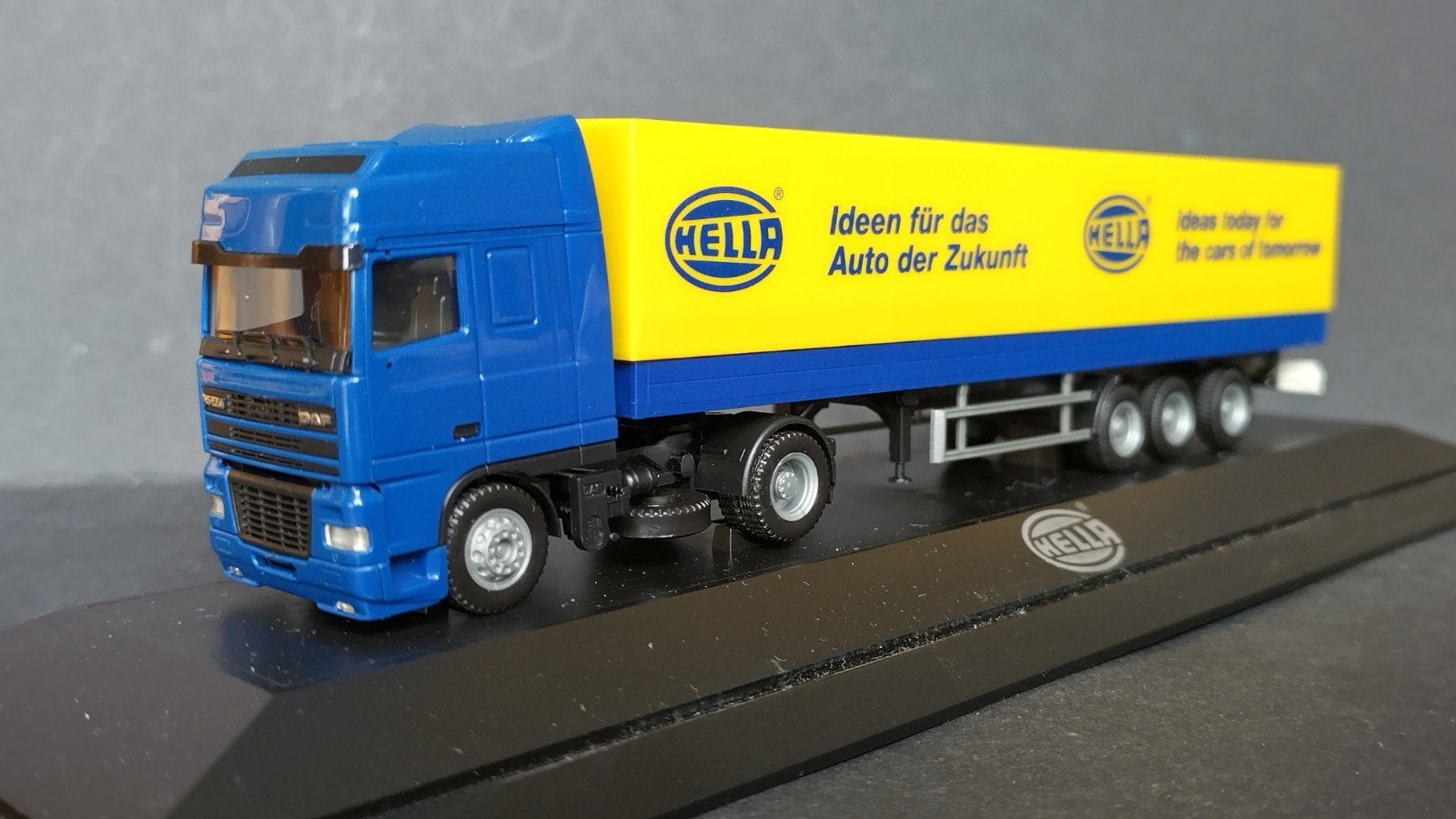 Daf XF Hella 1;87 Herpa Pvc Pol, Hobby en Vrije tijd, Verzenden, ., Zo goed als nieuw, Herpa