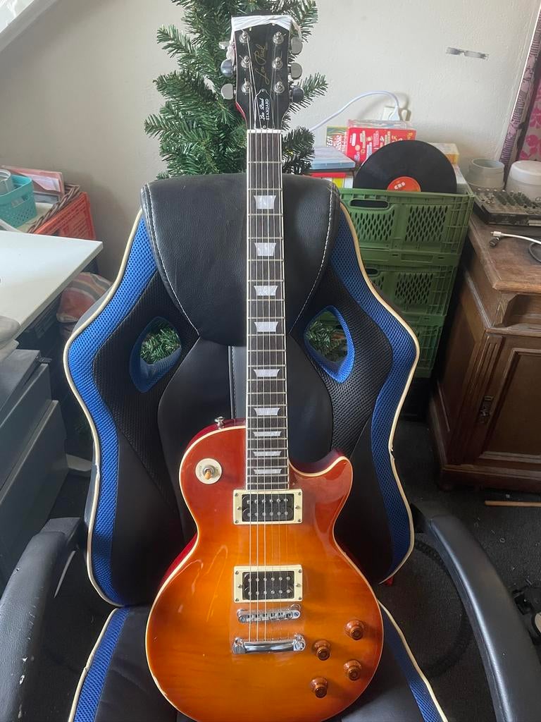 Chinese les paul, Ophalen of Verzenden, Zo goed als nieuw, Solid body, Overige merken