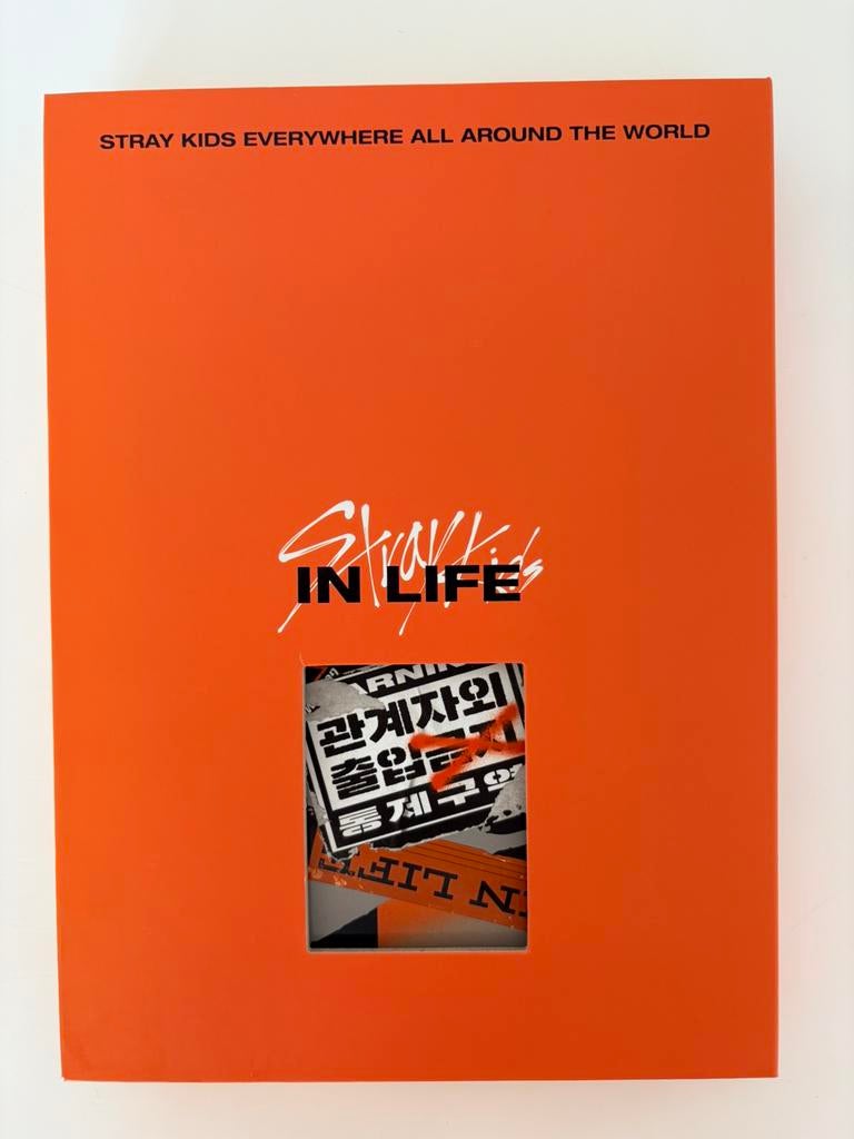 Stray Kids IN life albums (€10 per stuk) **VERKLEURD, Verzamelen, Ophalen, Gebruikt, Foto of Kaart