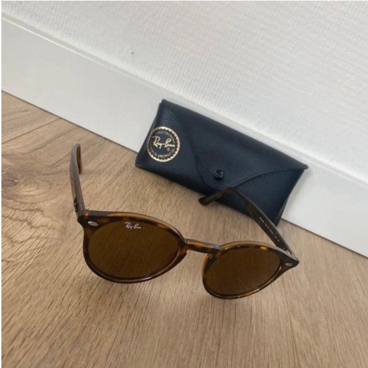 IZGS | Ray-Ban zonnebril | bruin, Ophalen of Verzenden, Zo goed als nieuw, Bruin, Ray-Ban