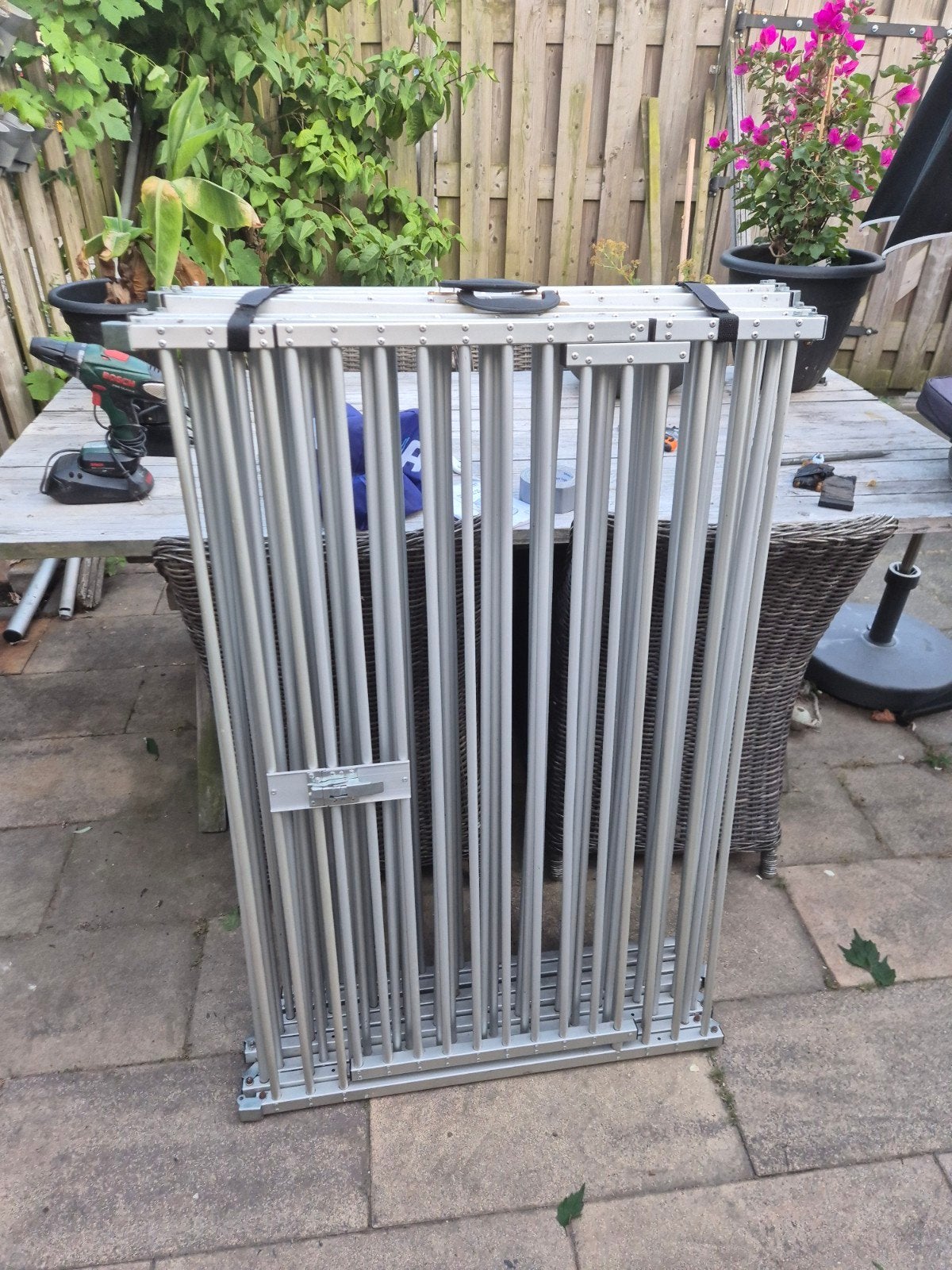 Aluminium puppyren, Dieren en Toebehoren, Hondenbenches, Ophalen, Nieuw