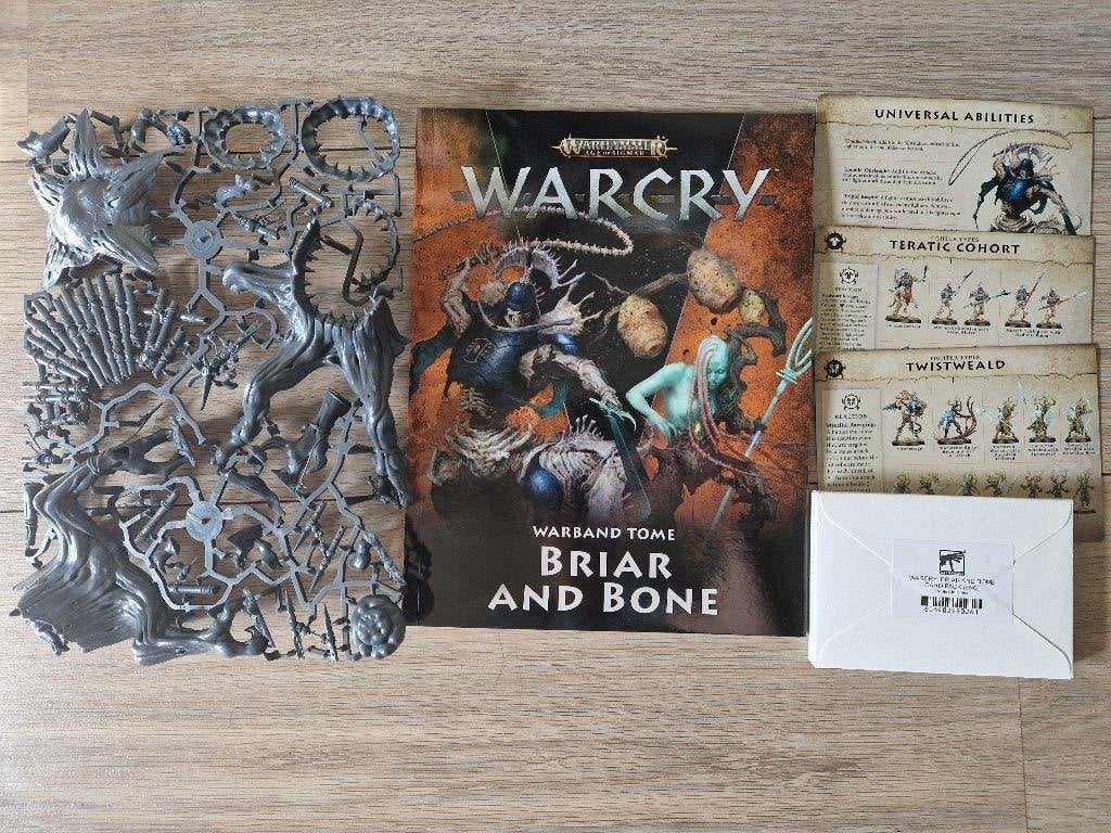 Warcry Briar and Bone: Ravening Gnarloak en spelregels, Ophalen of Verzenden, Nieuw, Warhammer, Figuurtje(s)
