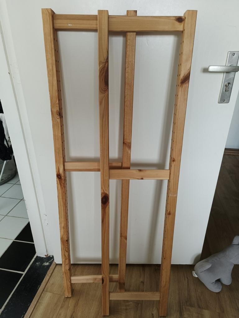 Ikea Ivar zijsteun 2x - Houten staander voor Ivar kast, Ophalen