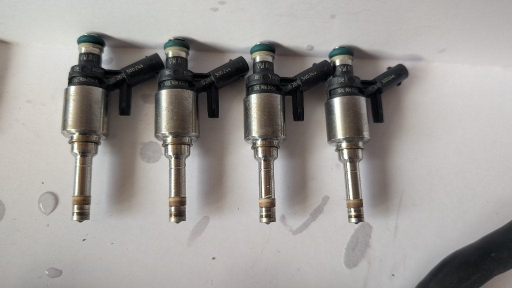 VW Audi 2.0 TSI injectoren Golf 7 7.5 R, GTI S3 CJX DNU DJH, Auto-onderdelen, Ophalen of Verzenden, Nieuw, Seat