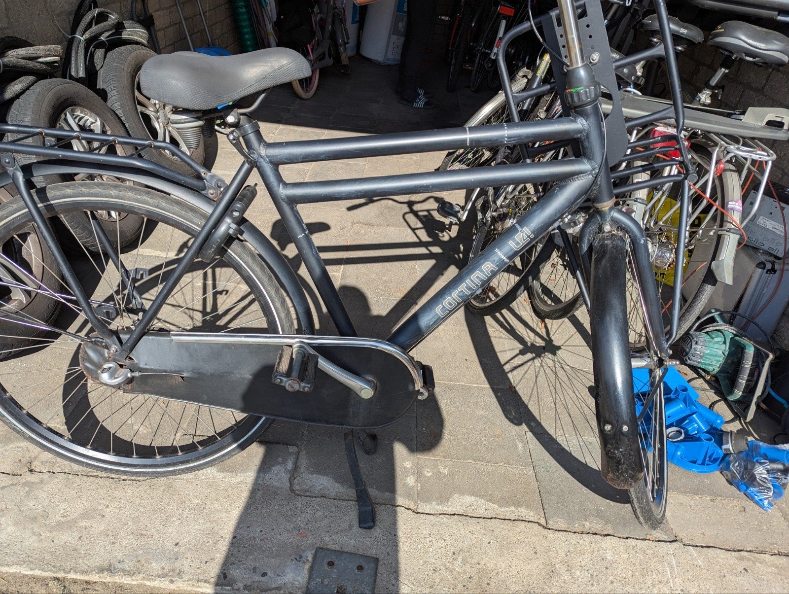 herenfiets met versnellingen, Ophalen of Verzenden, Gebruikt, Minder dan 10 versnellingen, Overige merken