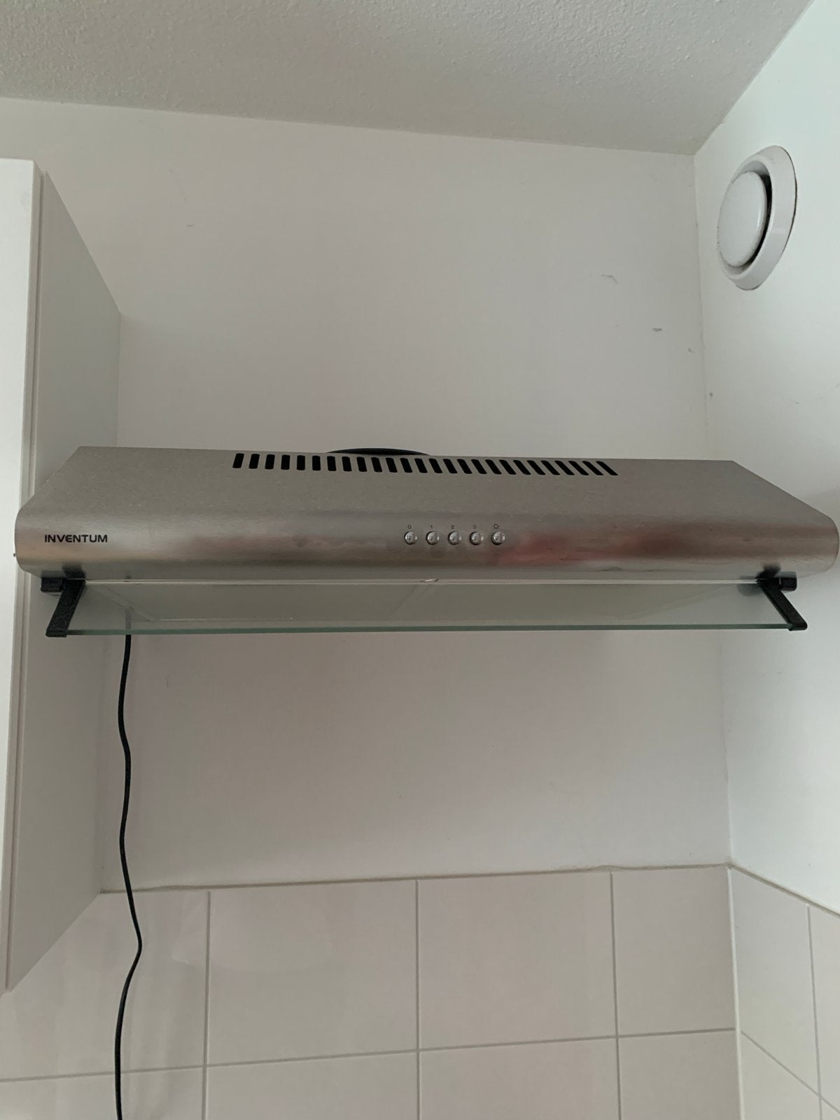 Inventum Afzuigkap - Gebruikt, Goede Staat, Ophalen, Gebruikt, Minder dan 200 m³ per uur, Onderbouw afzuigkap