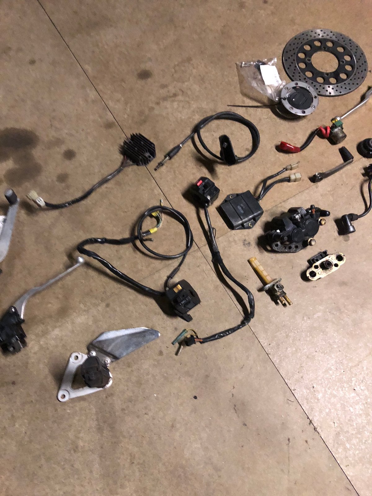 Suzuki GS 500 E 1989-2003 Diverse onderdelen, Gebruikt, ., Ophalen of Verzenden, .