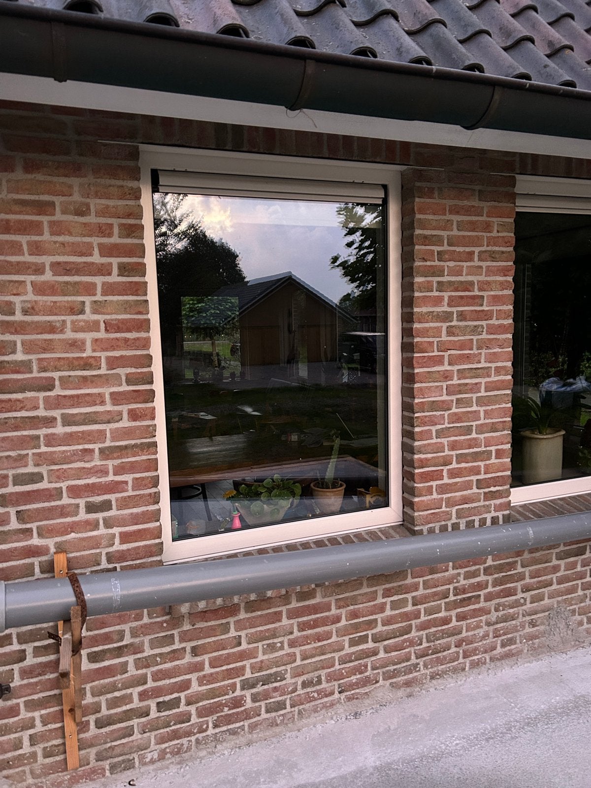 Kunststof kozijnen met glas, Ophalen, Kunststof, Raamkozijn, Zo goed als nieuw