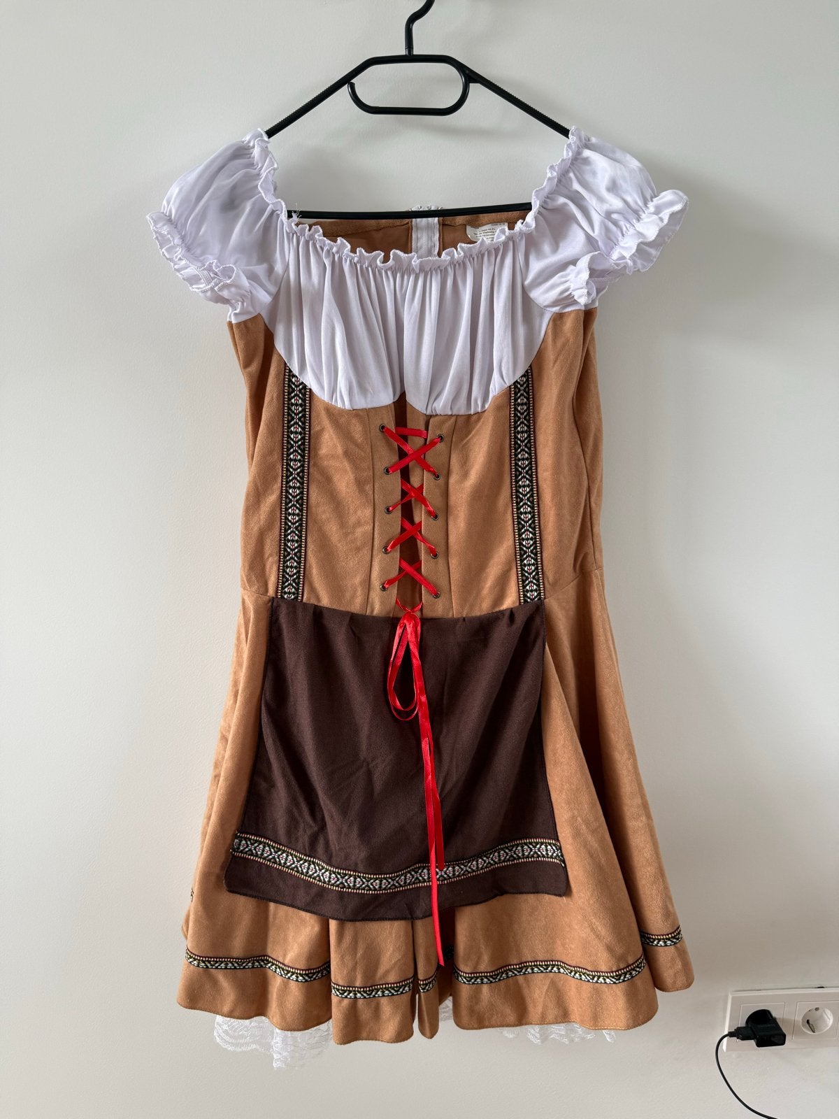Oktoberfest jurkje - Dirndl stijl, Maat 38/40 (M), Ophalen of Verzenden, Kleding, Overige thema's