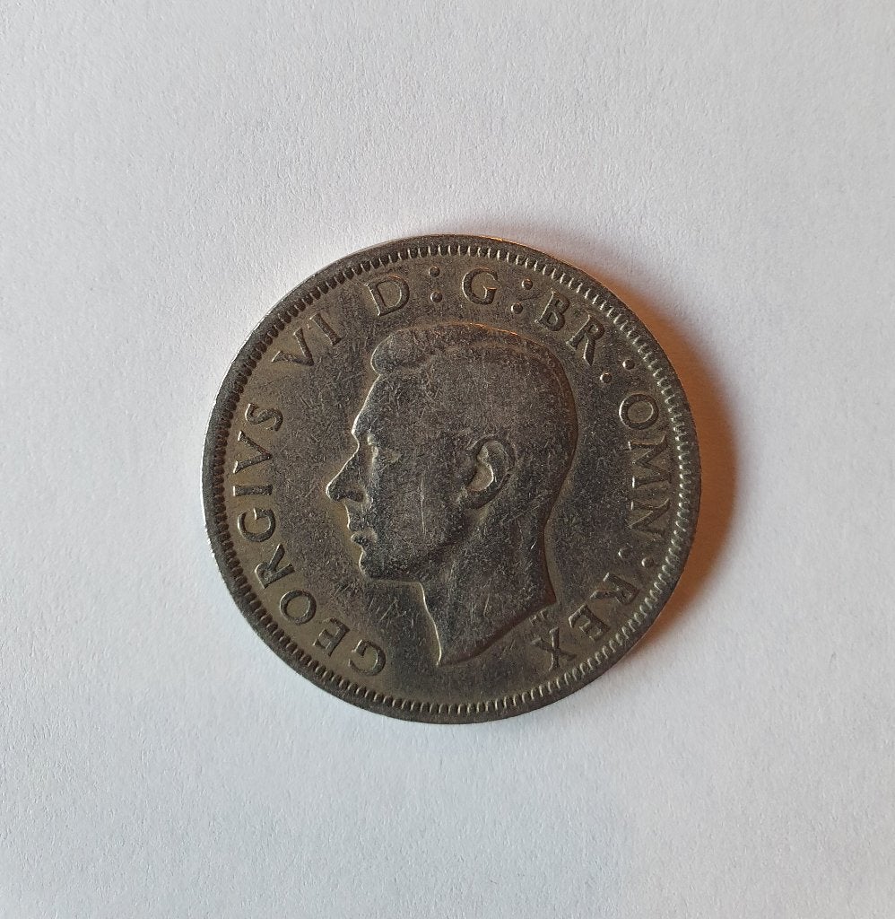 UK Half Crown 1948, Postzegels en Munten, Ophalen, Overige landen, Losse munt