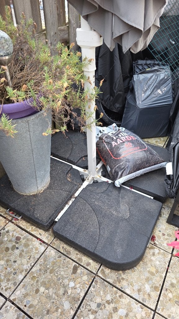 Parasol van IKEA, Ophalen, 2 tot 3 meter, Waterdicht, Zweefparasol