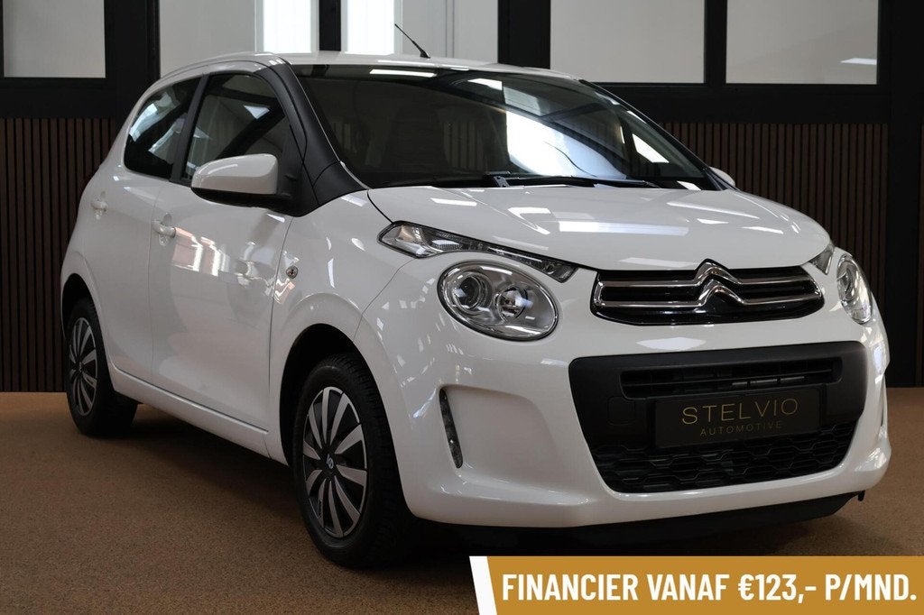 Zuinige en stijlvolle Citroën C1 (2020) – rijk uitgerust!, Stof, Gebruikt, Euro 6, Met garantie (alle)