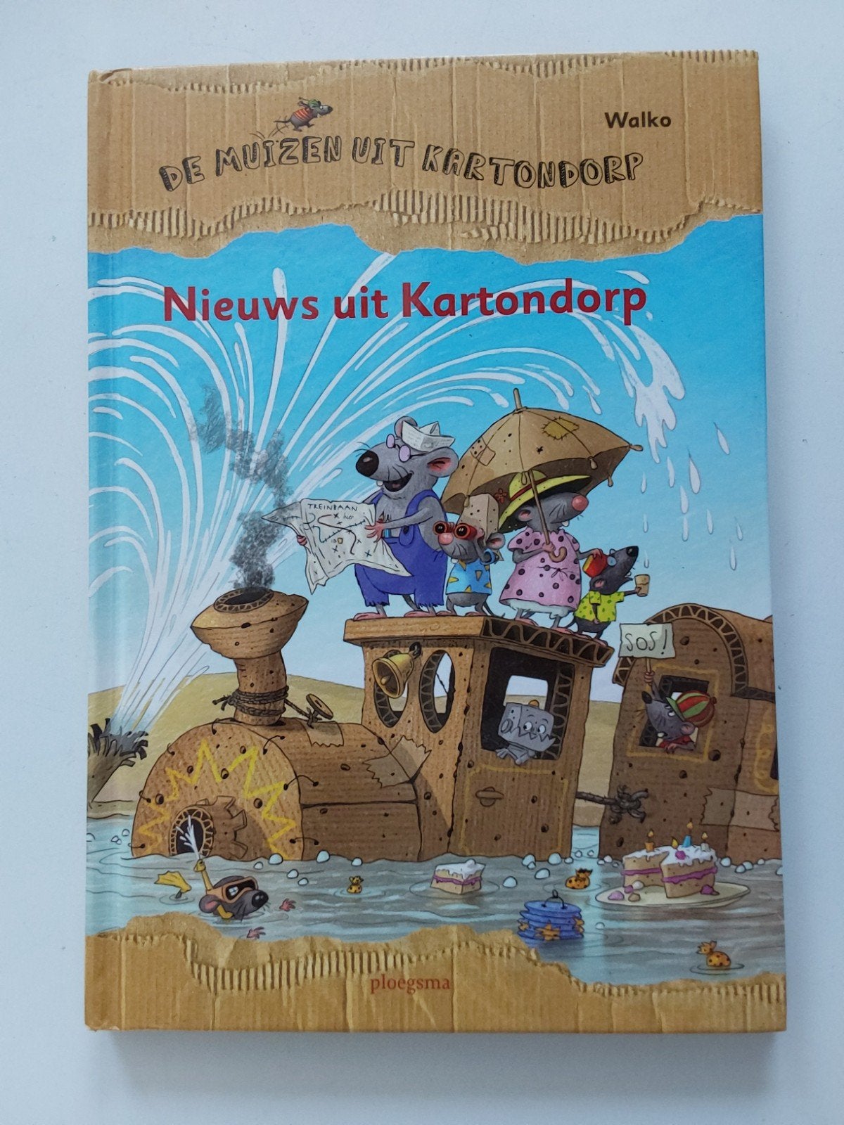 De Muizen🐀🐀 uit Kartondorp : Nieuws uit Kartondorp / Walko, Fictie algemeen, Ophalen of Verzenden, Zo goed als nieuw, Walko