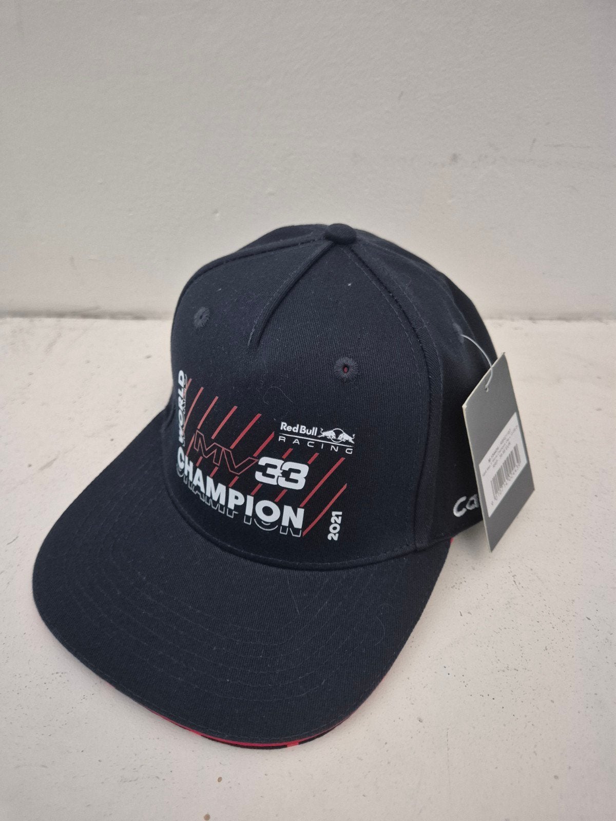 nieuw ongedragen max verstappen world champion 2021 pet, Ophalen, Nieuw, One size fits all, Pet