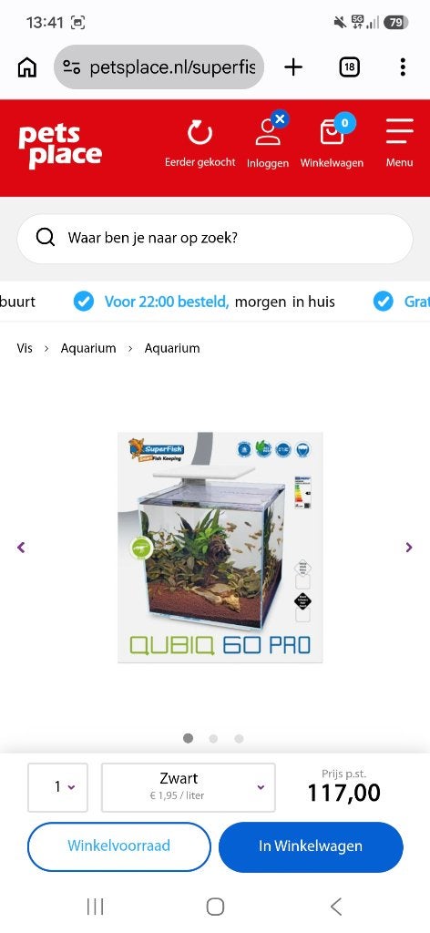 Qibiq 60 PRO aquarium, Dieren en Toebehoren, Vissen | Aquaria en Toebehoren, Ophalen, Verwarming, Verlichting of Verwarming, Zo goed als nieuw