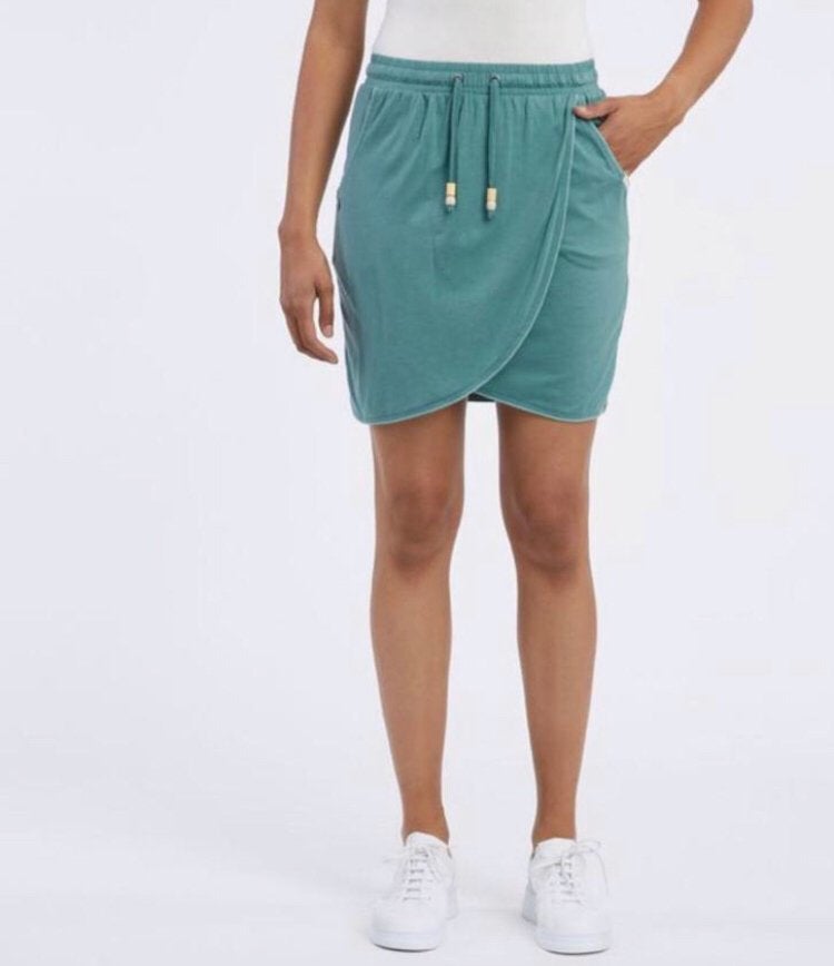 Ragwear vegan korte rok rokje NAILA A ocean green M-XXL, Ragwear, Nieuw, Ophalen of Verzenden, Ragwear