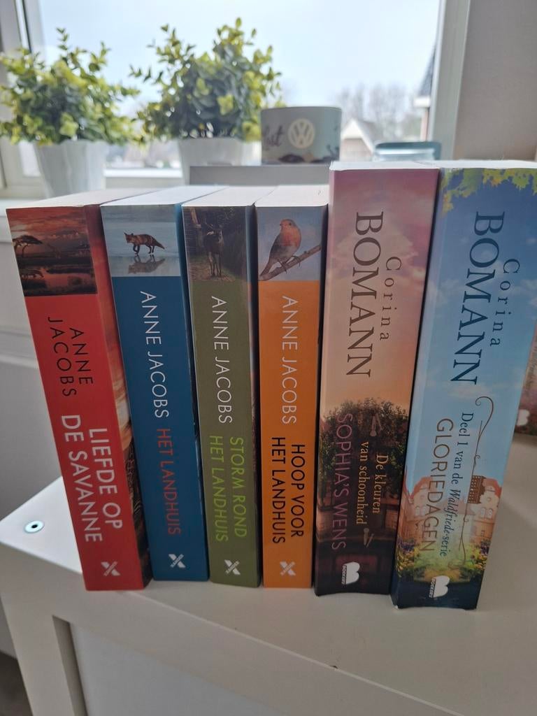 Boeken Anne Jacobs & Corina Bomann - €7,50 per stuk of bod, Boeken, Romans, Ophalen of Verzenden, Zo goed als nieuw