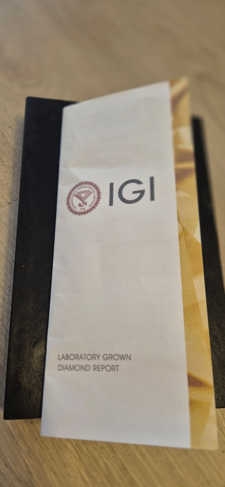 Diamant 1.04 ct IGI gecertificeerd, Ophalen, Nieuw
