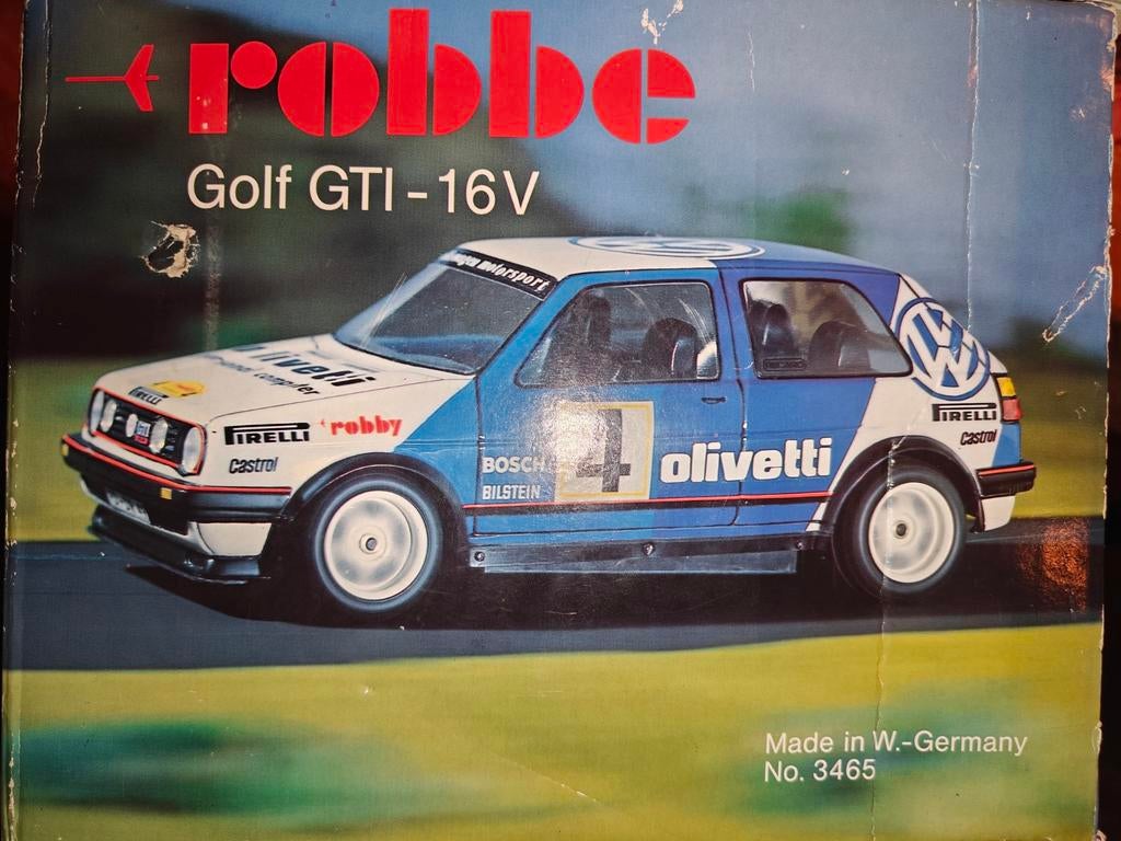 Robbe bestuurbare Volkswagen Golf 2 MK2 GTI 16V, Overige merken, Gebruikt, Auto, Groter dan 1:32