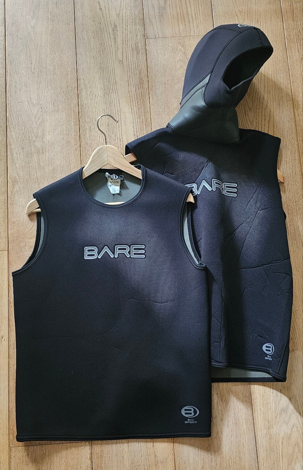 2x BARE duikvest thermo 3mm, Watersport en Boten, Duiken, Ophalen, Gebruikt, Duikpak