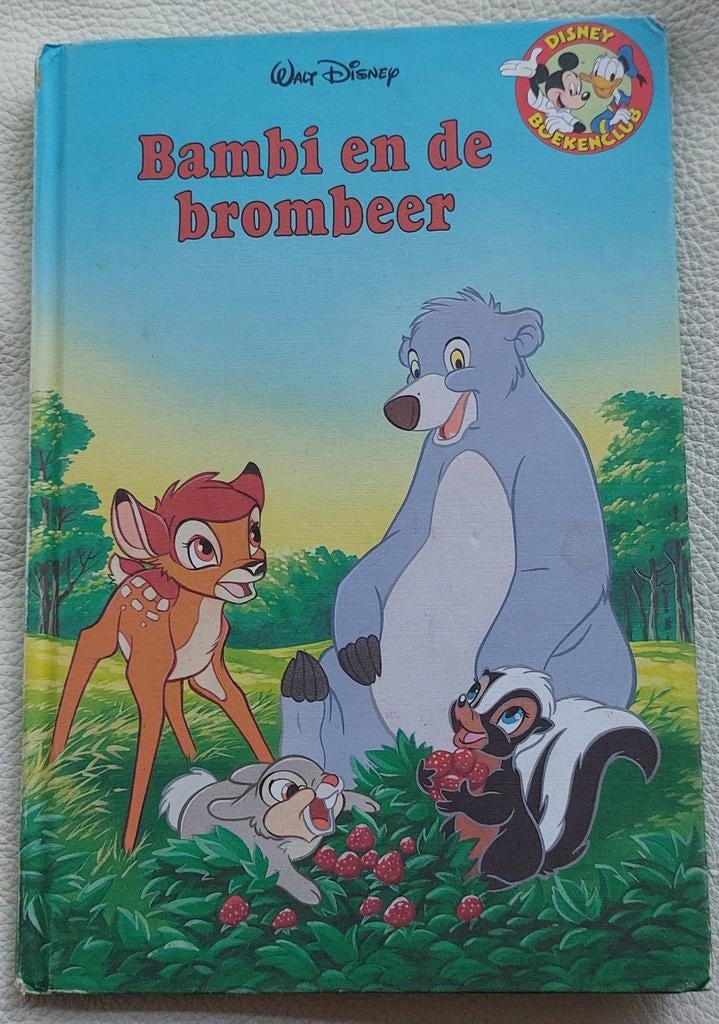 Bambi en de Brombeer - Disney Boekenclub, Ophalen of Verzenden, Gelezen, Walt Disney, 3 tot 4 jaar