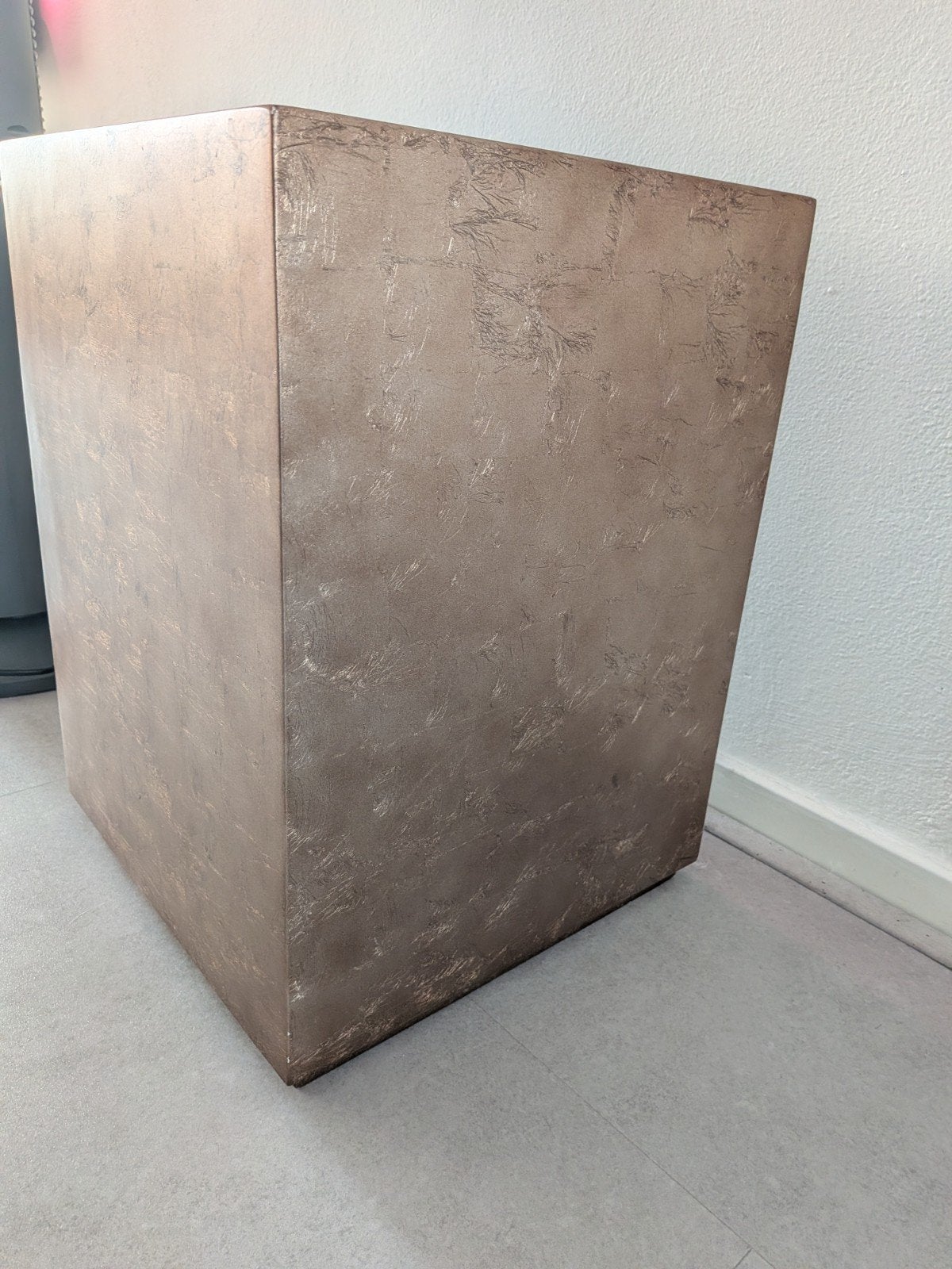 luxe bijzettafel bladgoud, Ophalen of Verzenden, Zo goed als nieuw