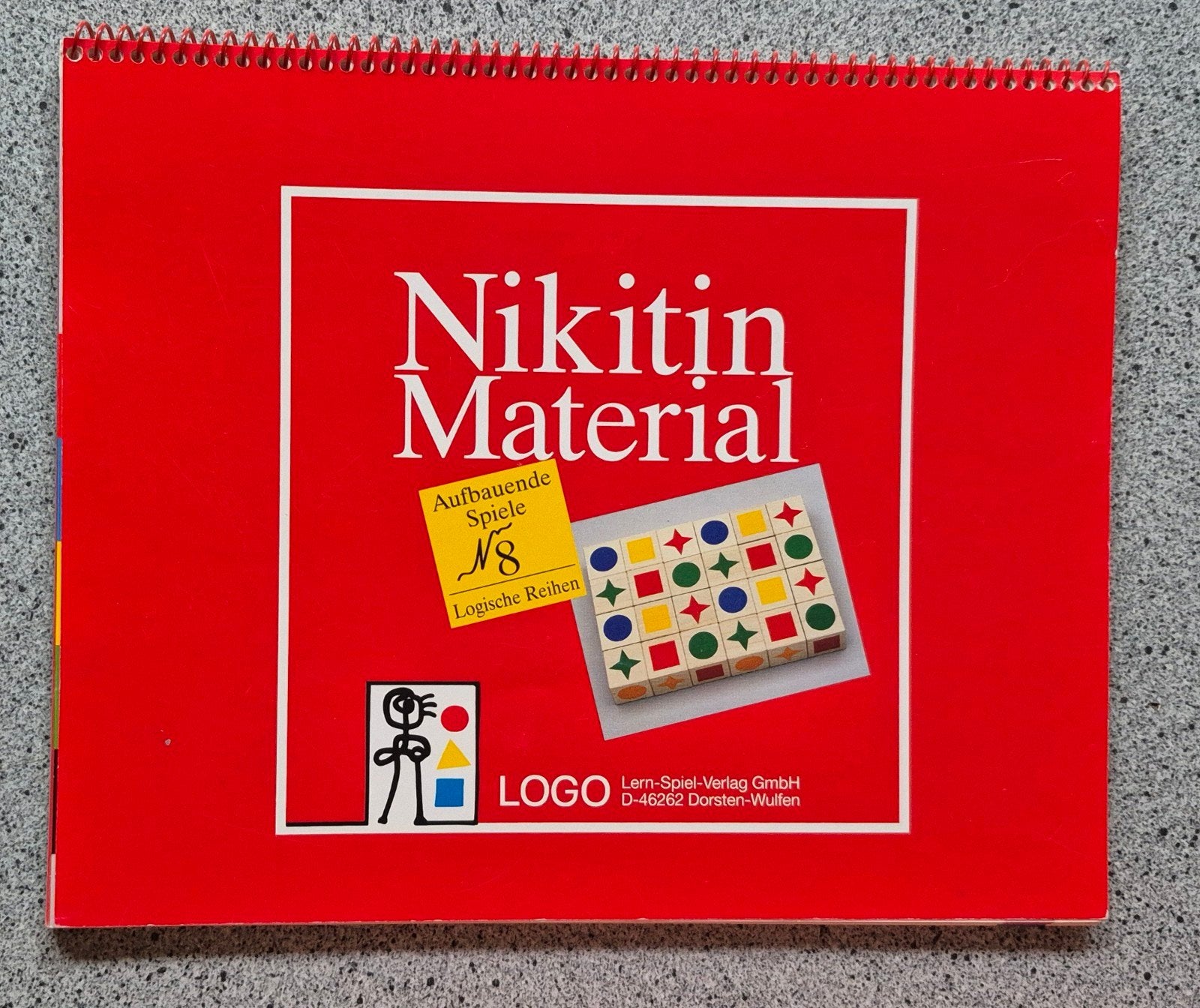 Nikitin Logische rijen - Leerzaam houten spel vanaf 4 jr., Ophalen of Verzenden, Zo goed als nieuw